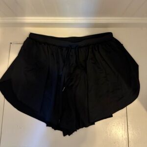Gold Hinge Athletic Black Shorts